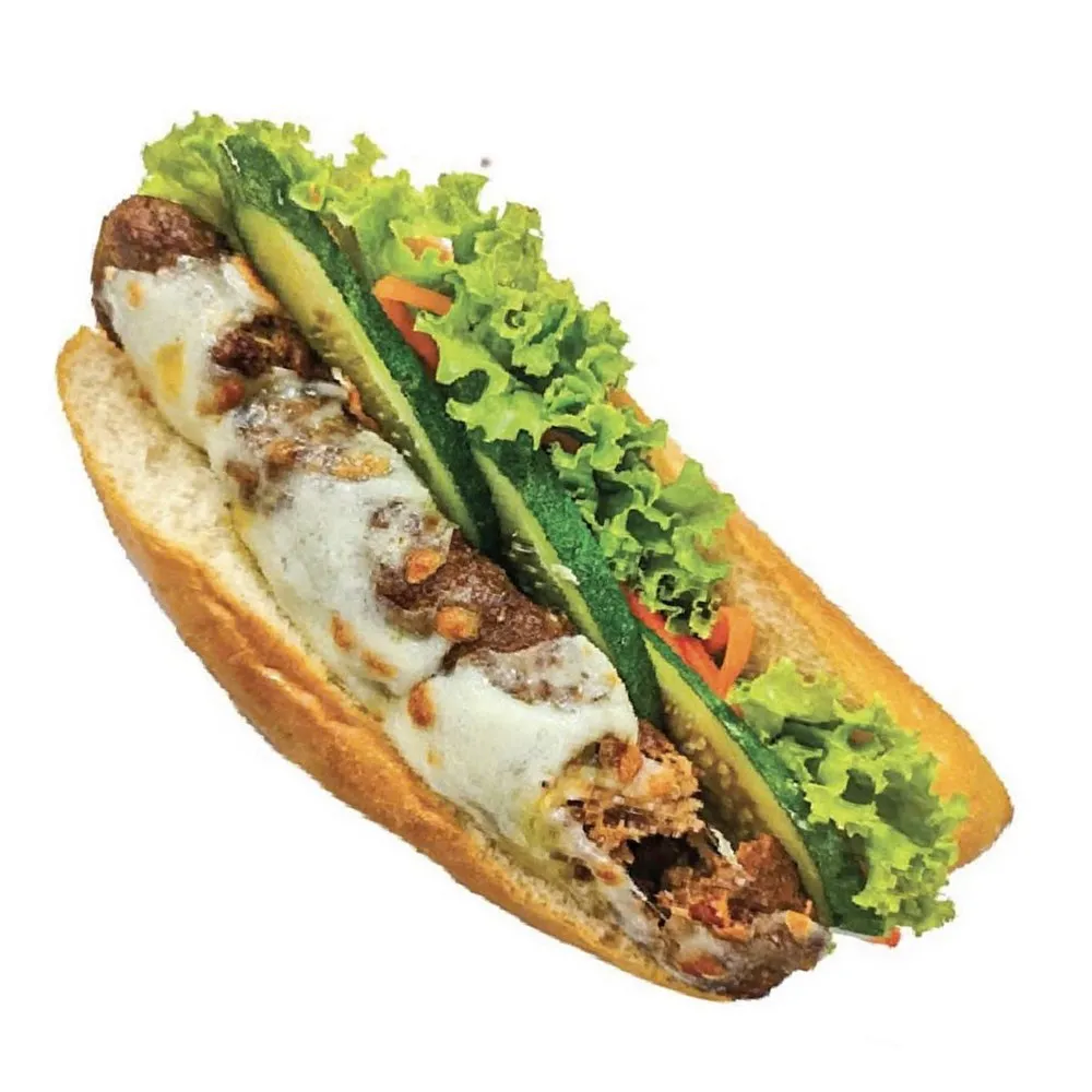 Bánh Mì Trứng Phô Mai Mozzarella: Fried egg & mozzarella