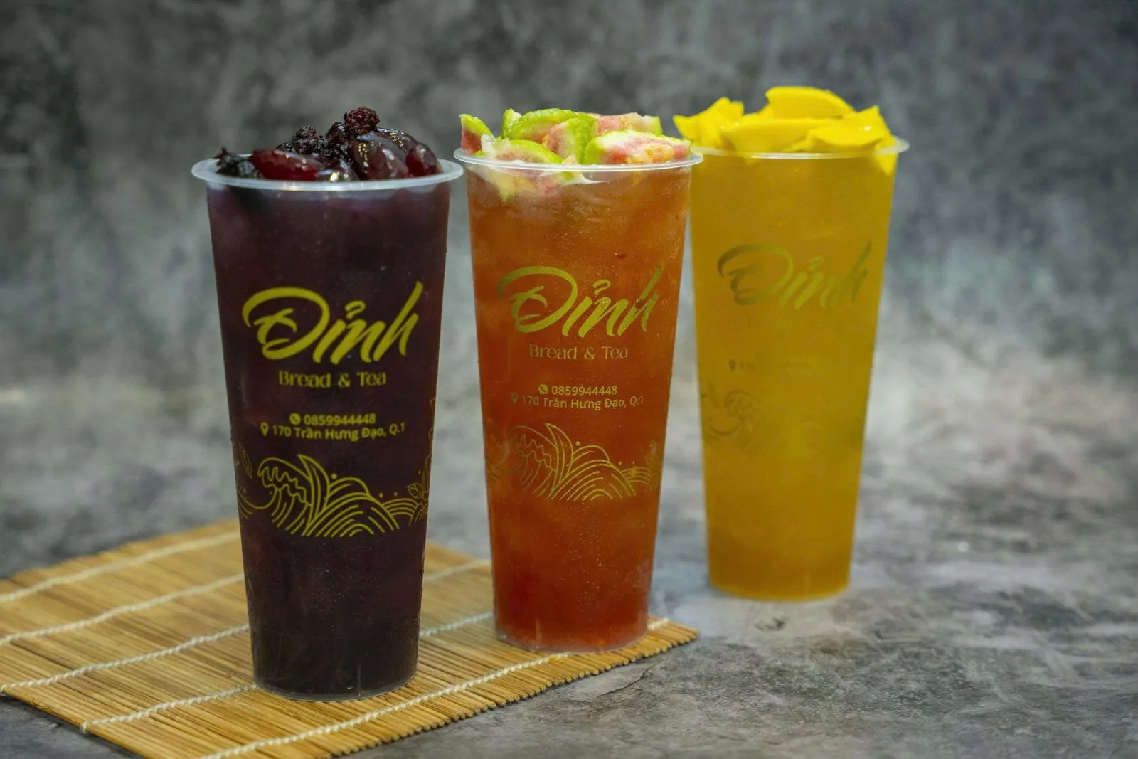Trà trái cây ủ lạnh tại Đỉnh Bread & Tea